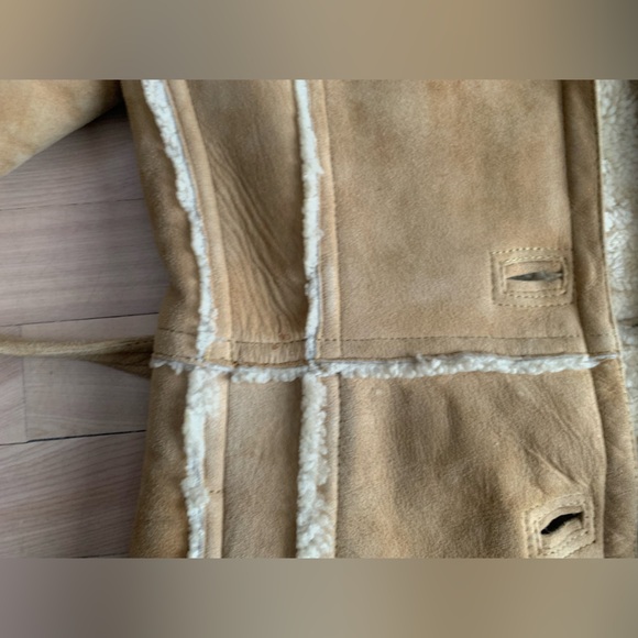 Rare VINTAGE - Le Mouton Shearling Coat | Authentic 70s Maxi - Picture 13 of 16